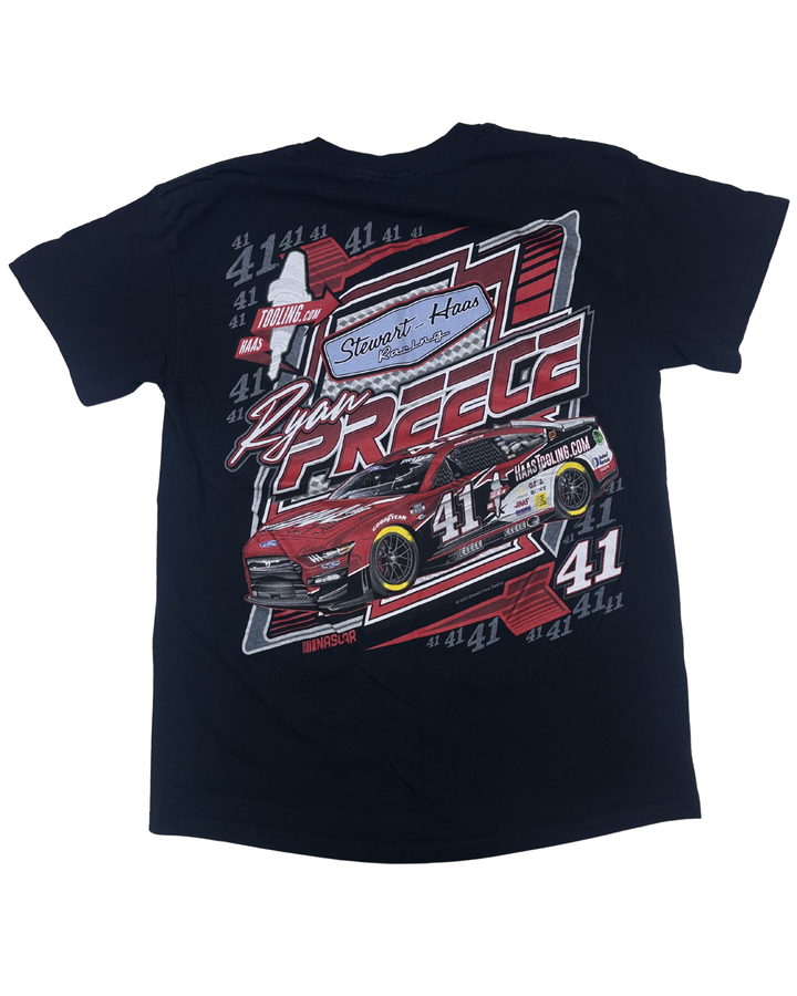 Ryan Preece #41 Stewart-Haas NASCAR Graphic T-Shirt (medium)