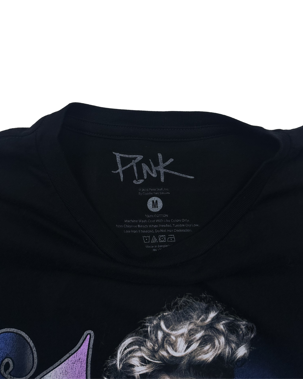 P!nk What About Us Graphic T-Shirt (Medium)