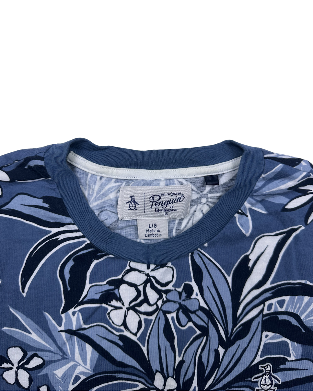 Penguin Floral Print T-Shirt (large)