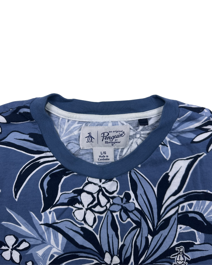 Penguin Floral Print T-Shirt (large)