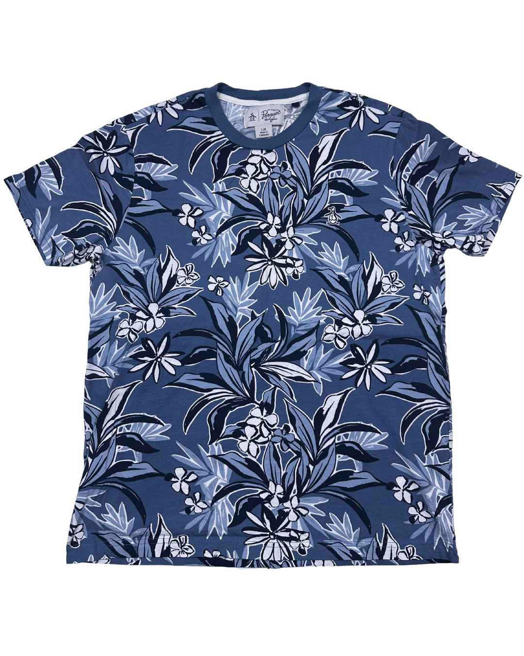 Penguin Floral Print T-Shirt (large)