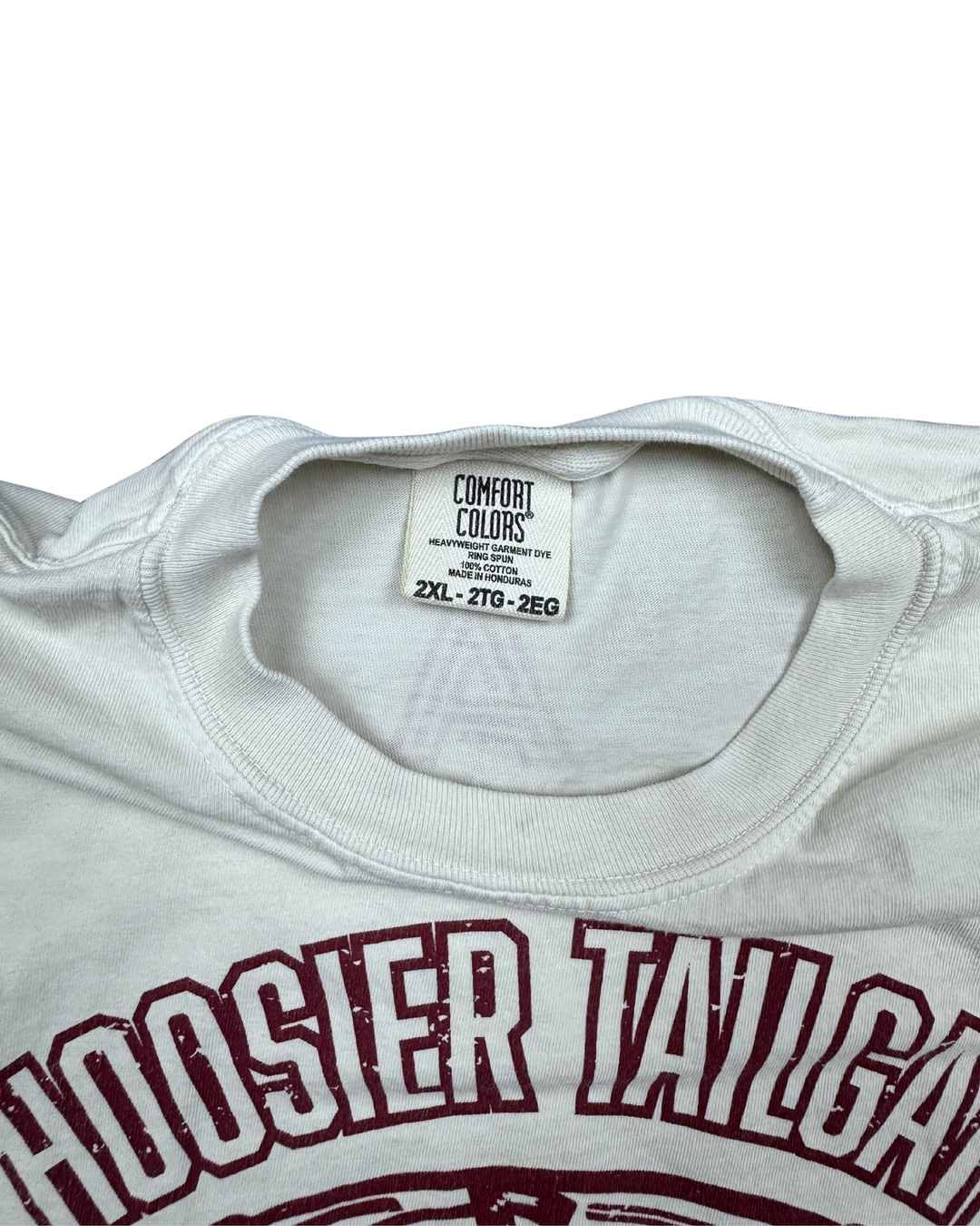 Hoosier Tailgate 2024 Comfort Colors Graphic T-Shirt (2XL)