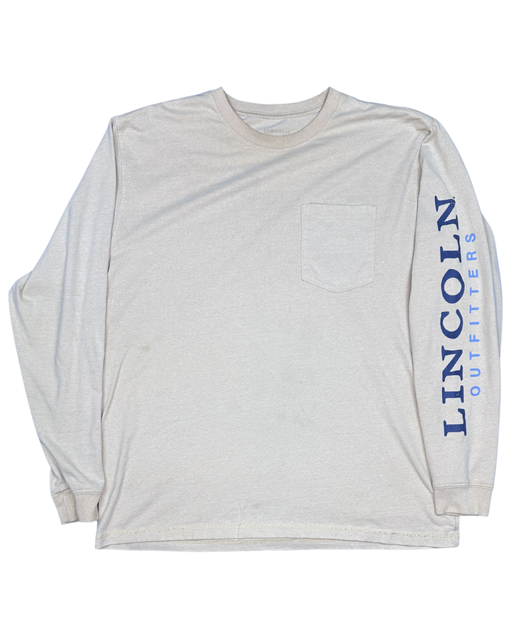 Lincoln Outfitters Pocket Long Sleeve T-Shirt (Large)