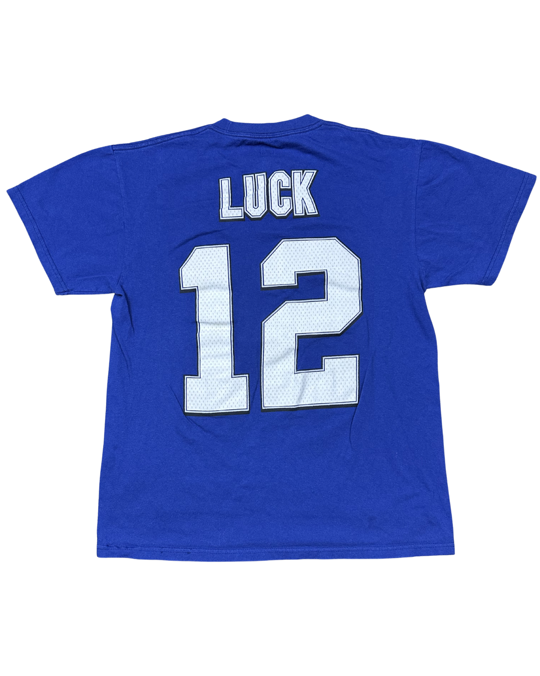 Majestic Indianapolis Colts Andrew Luck #12 T-Shirt (Medium)