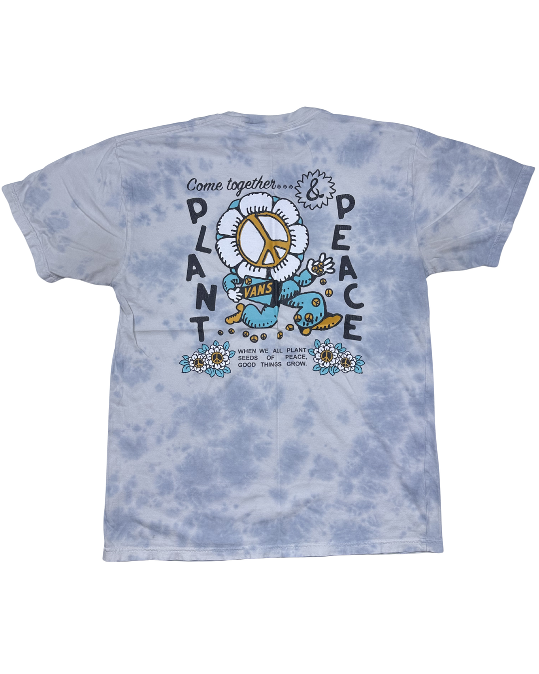 Vans Plant Peace Tie-Dye T-Shirt (medium)