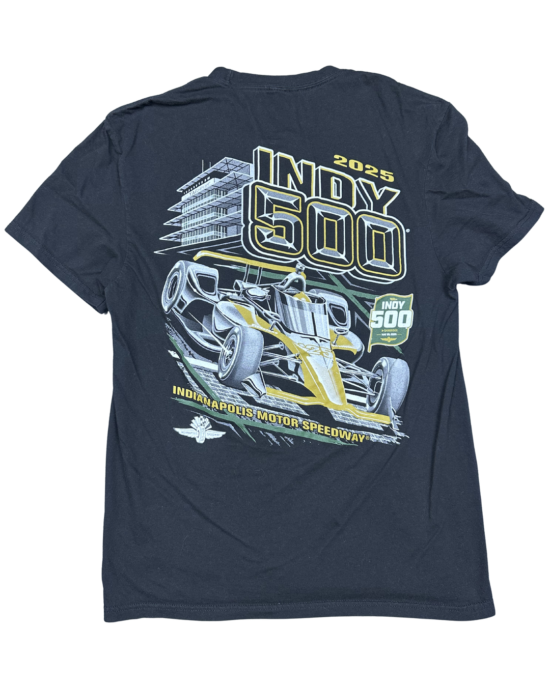 IndyCar 2025 Indy 500 Indianapolis Motor Speedway Graphic T-Shirt (Medium)