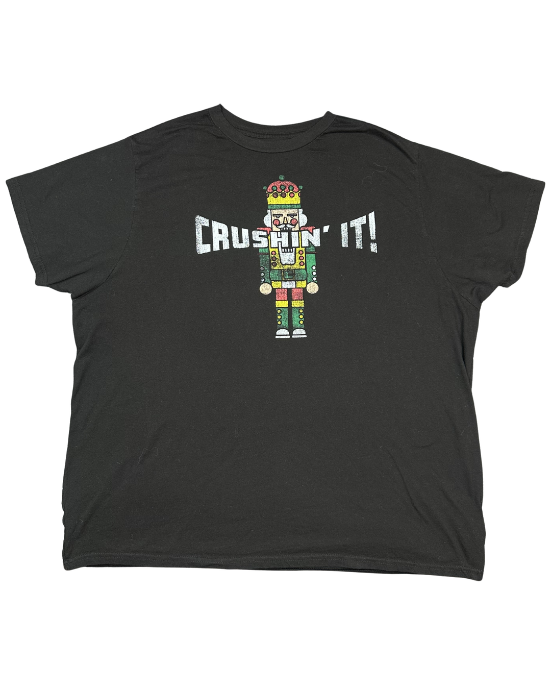 Holiday Time Crushin' It Nutcracker Graphic T-Shirt (3XL)