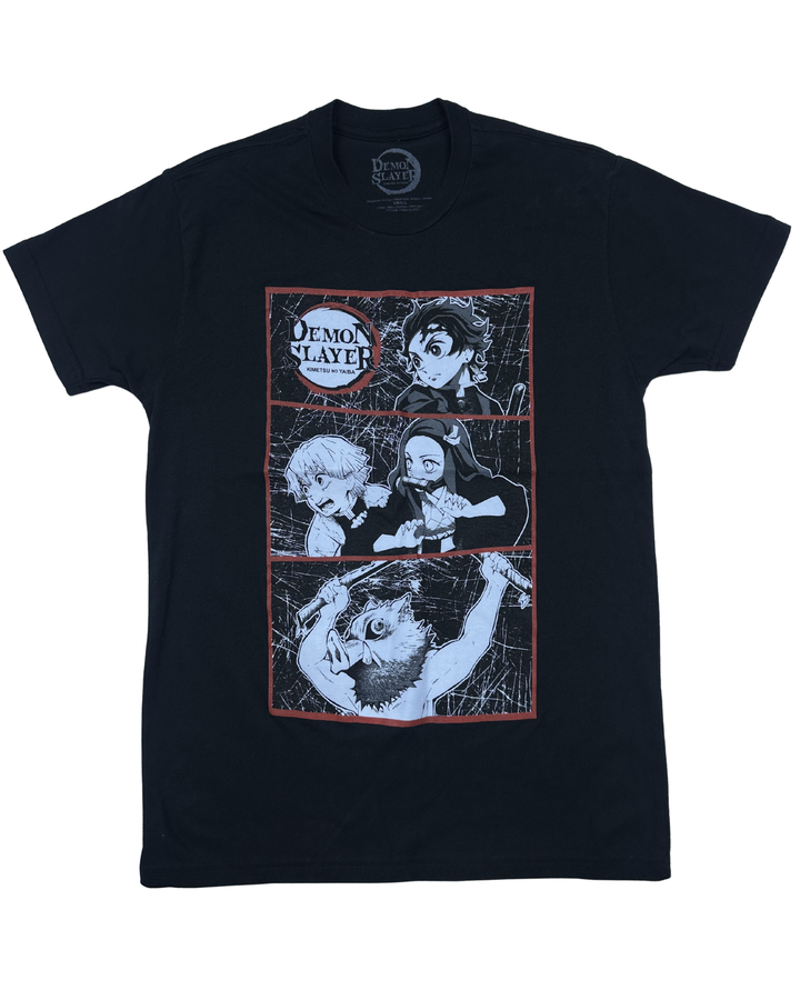 Demon Slayer Characters Graphic T-Shirt (Small)