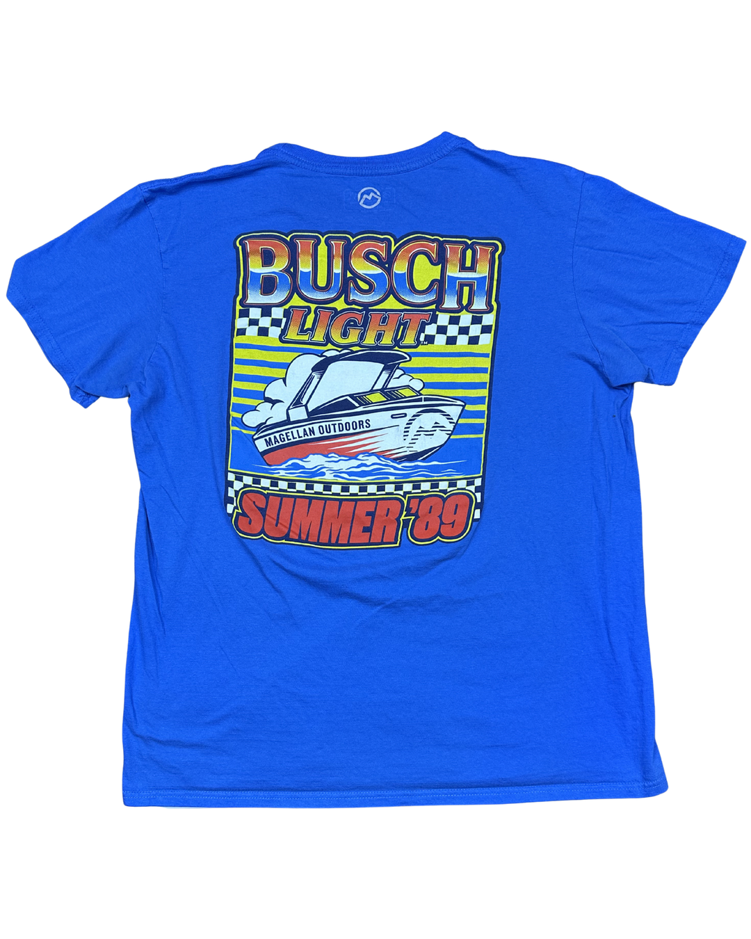 Magellan Outdoors Busch Light Summer '89 Graphic T-Shirt (Large) - Back