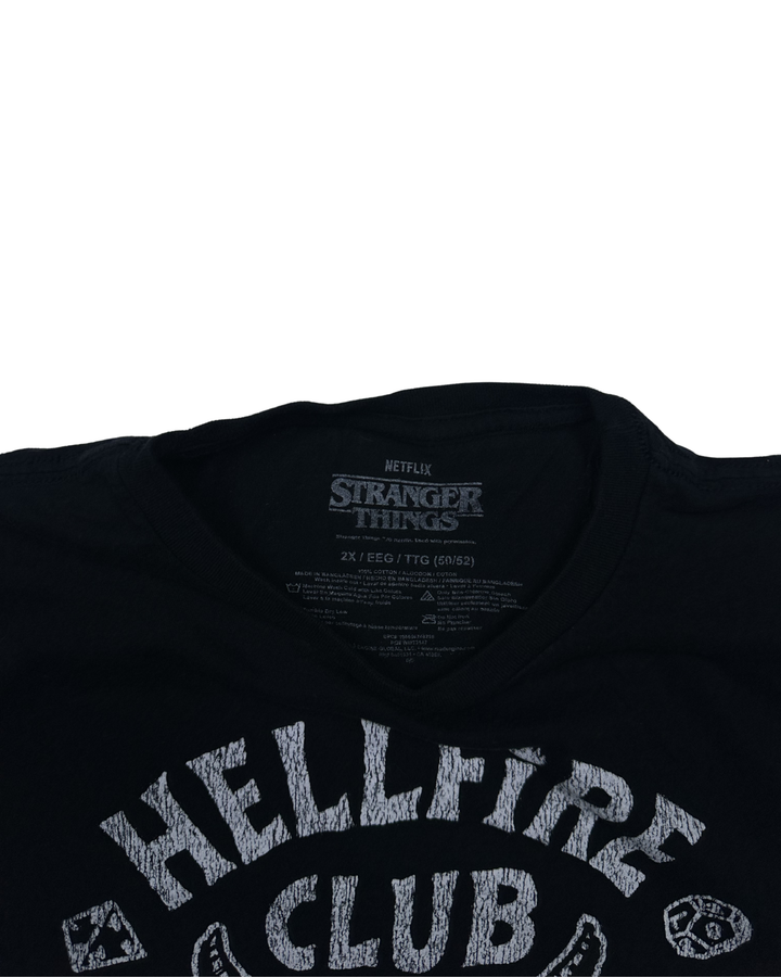 Stranger Things Hellfire Club T-Shirt (2XL)