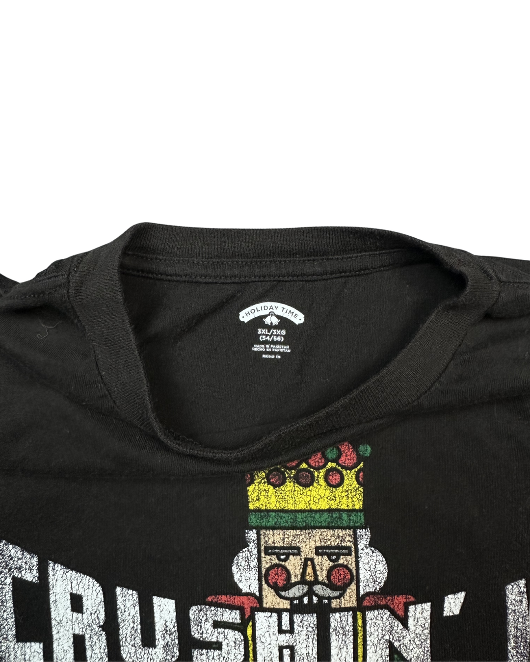 Holiday Time Crushin' It Nutcracker Graphic T-Shirt (3XL)