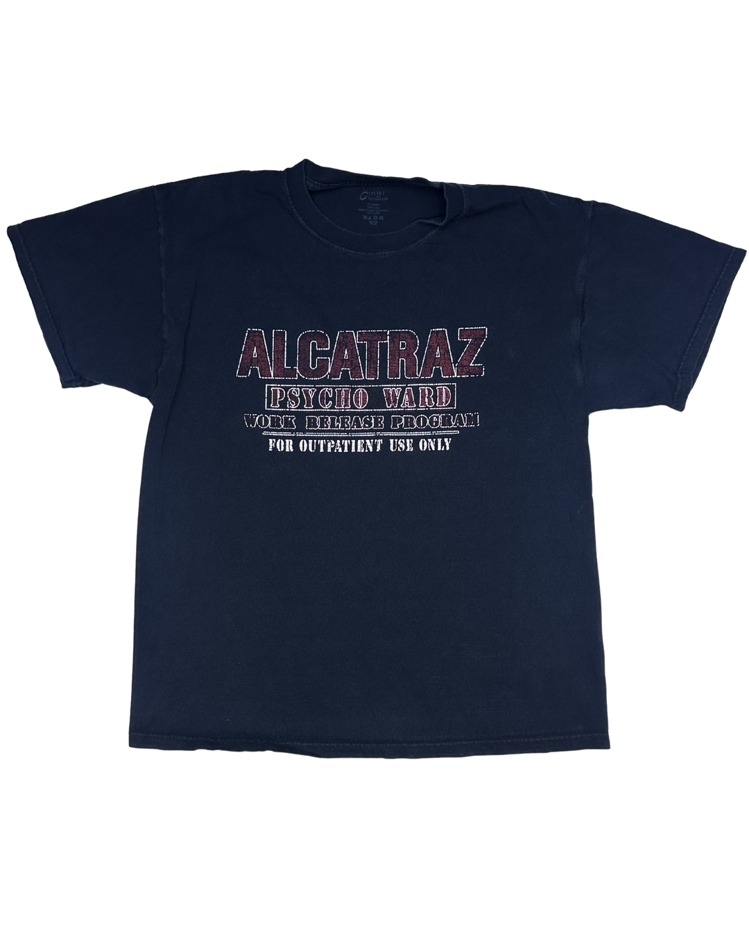 Alcatraz Psycho Ward Graphic T-Shirt (Large)