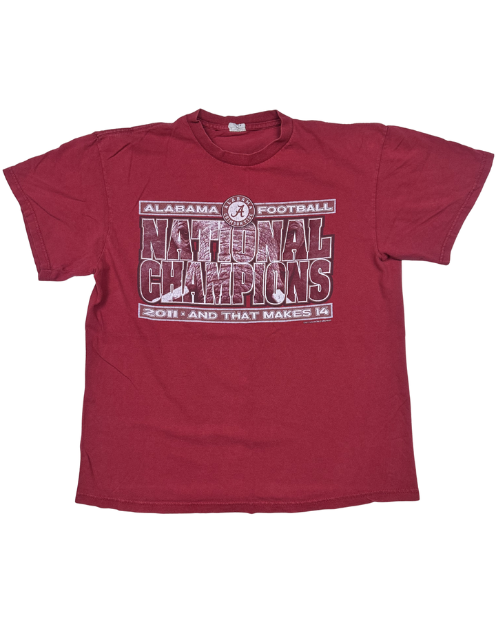 Alabama Football 2011 National Champions T-Shirt (large)