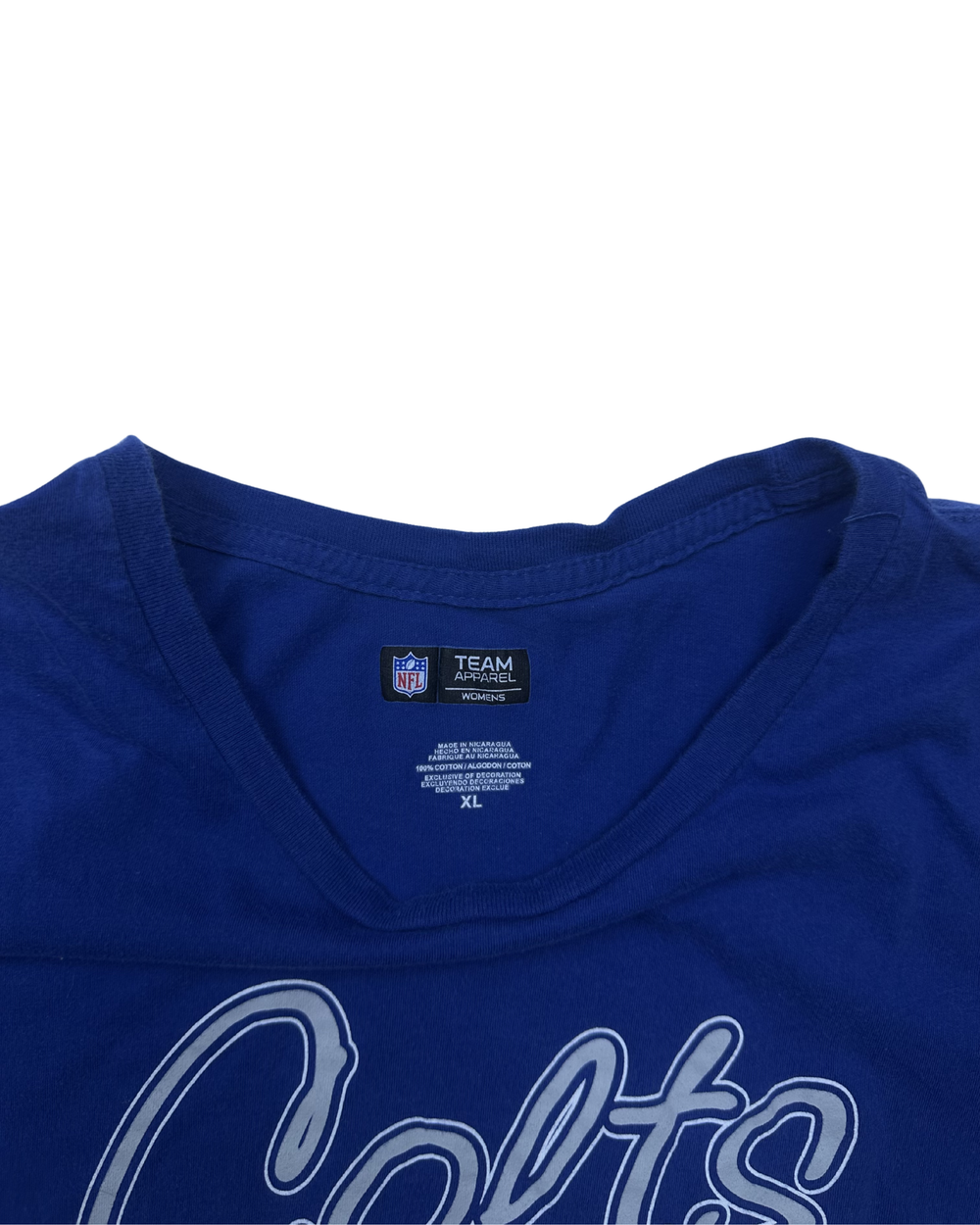 NFL Indianapolis Colts Women's T-Shirt (X-Large)