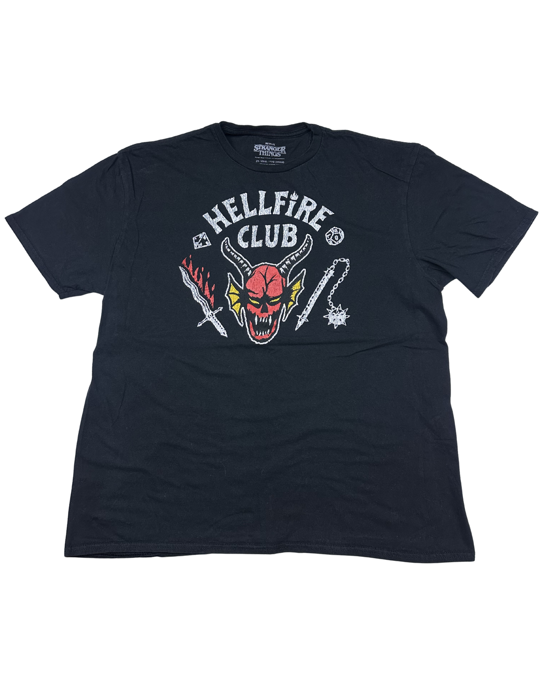 Stranger Things Hellfire Club T-Shirt (2XL)