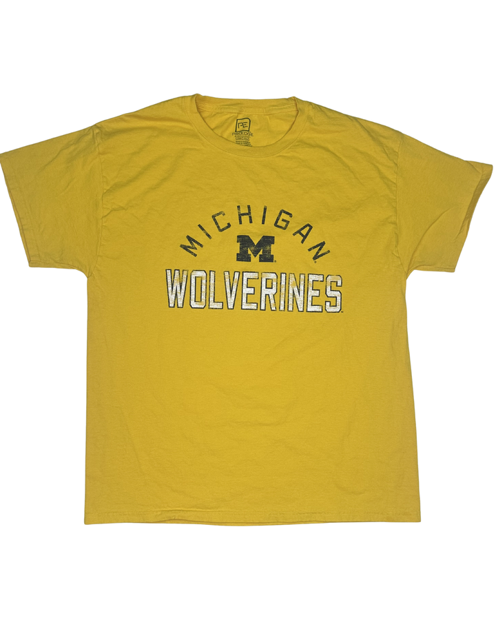 Pro Edge Michigan Wolverines Graphic T-Shirt (Large)