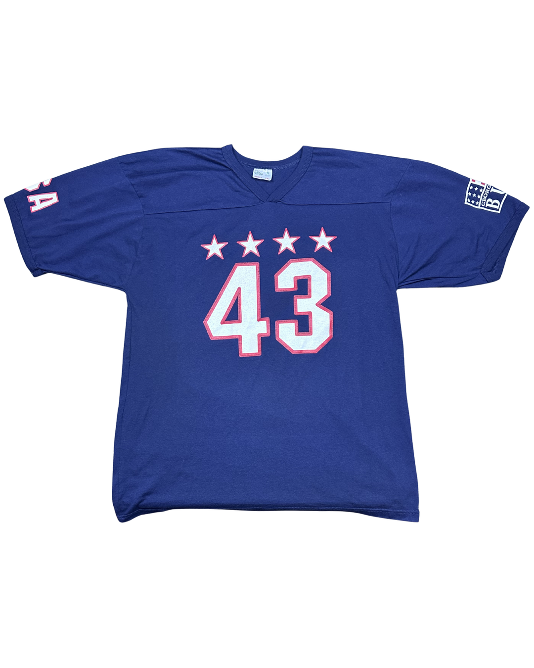 President George W. Bush #43 Football Jersey - Front