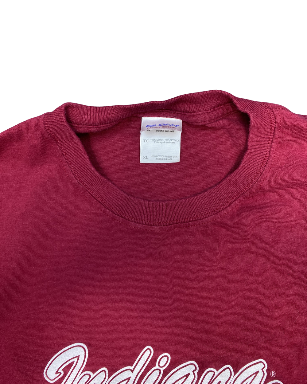 Indiana Hoosiers Mom Script T-Shirt (XL)