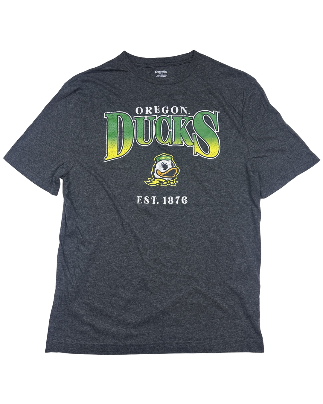 Oregon Ducks Est. 1876 Graphic T-Shirt (medium)