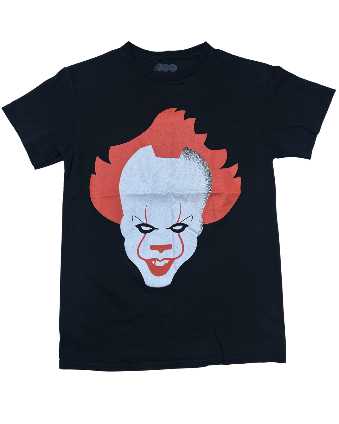 IT Pennywise Face Graphic T-Shirt (Small)