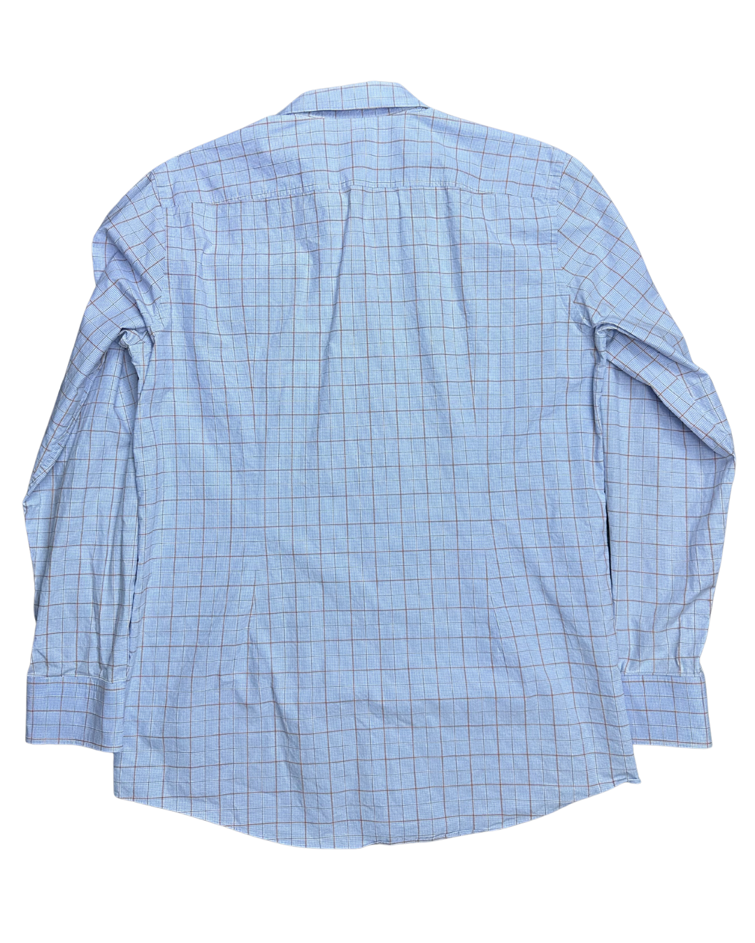 Hugo Boss Sharp Fit Windowpane Check Button-Down Long Sleeve Shirt