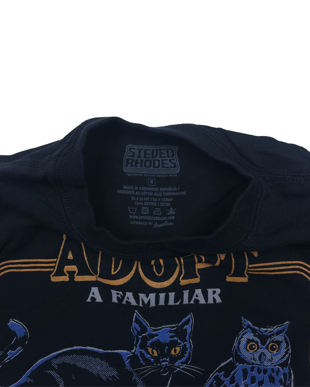 Steven Rhodes Adopt A Familiar T-Shirt (small)