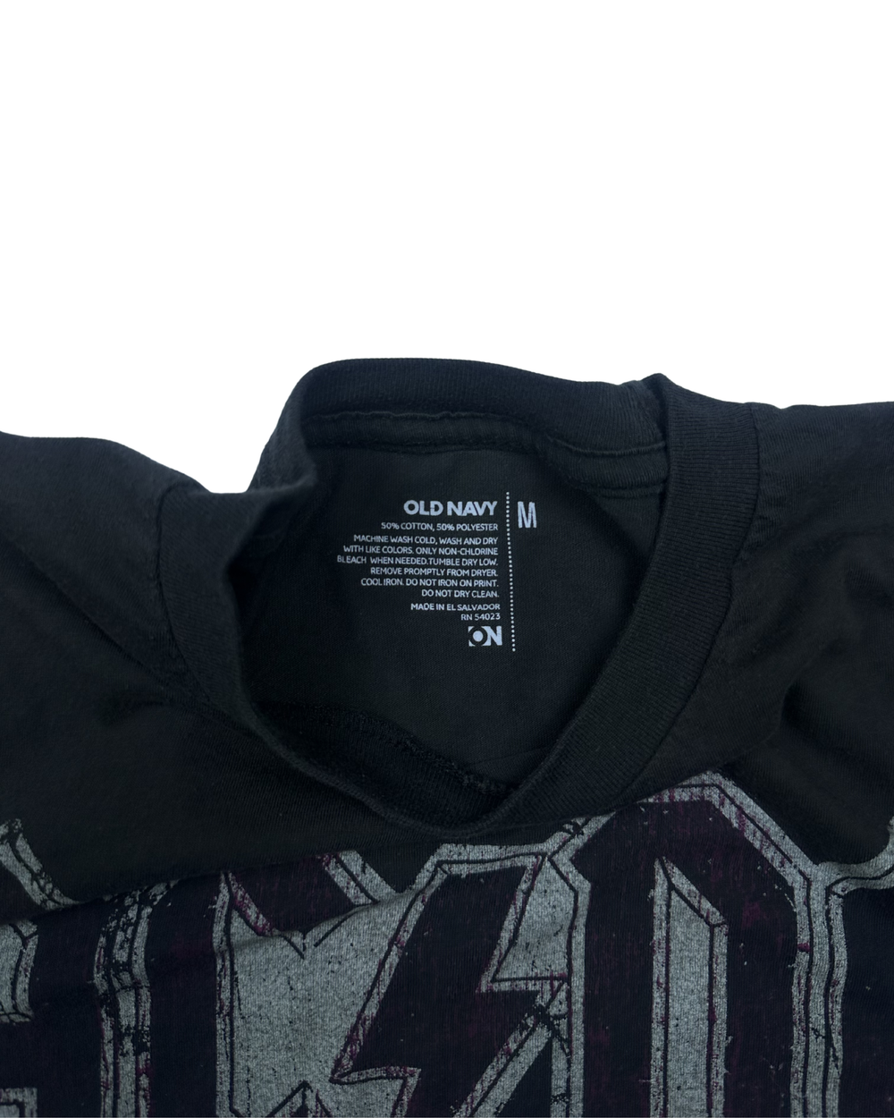 Old Navy AC/DC For Those About to Rock Graphic T-Shirt (Medium)