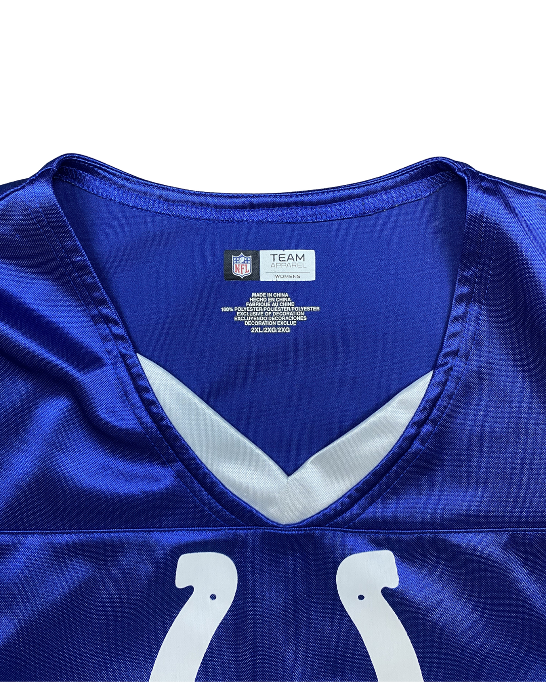 Indianapolis Colts NFL Women's Jersey T-Shirt (2XL)
