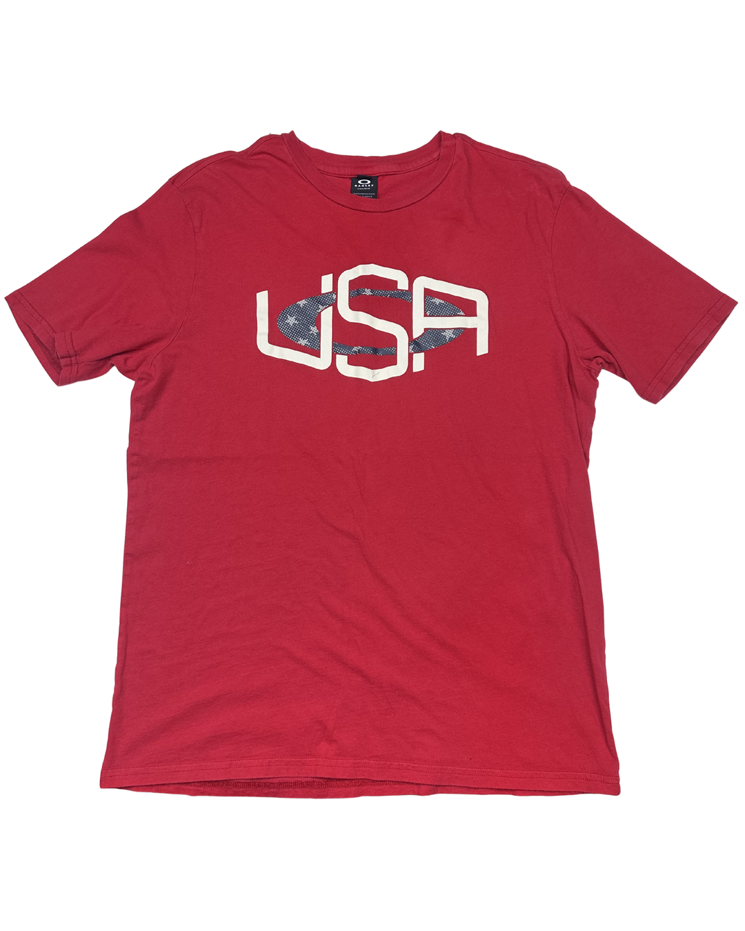 Oakley USA Flag Graphic T-Shirt (Medium)