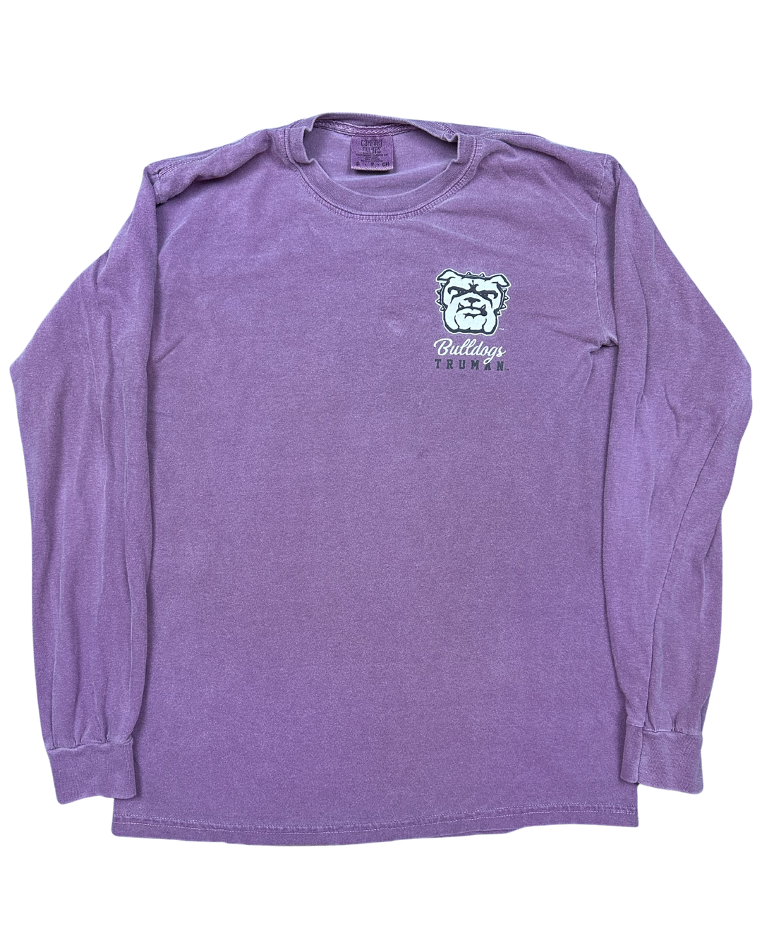 Comfort Colors Truman State Bulldogs Long Sleeve T-Shirt (Small)