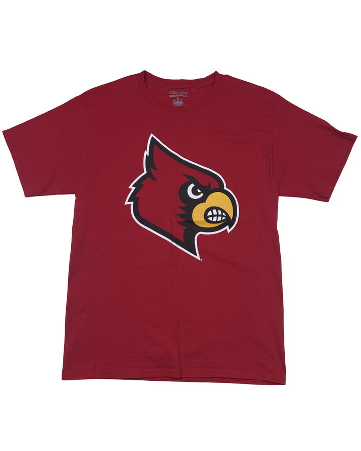 Champion Louisville Cardinals Logo Graphic T-Shirt (Medium)