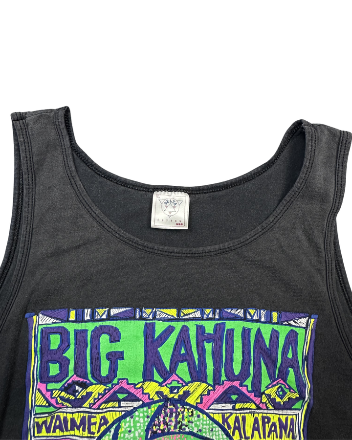Big Kahuna To the Net Spike Volleyball Graphic Tank Top (Large)