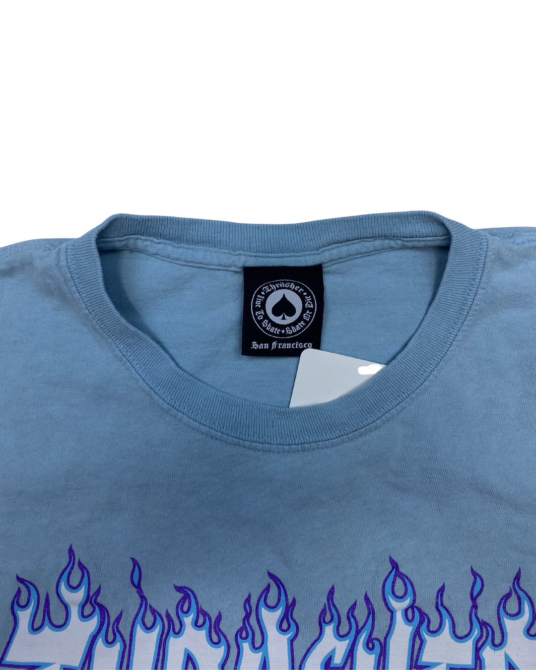 Thrasher Magazine Flame Logo Graphic T-Shirt (Medium)