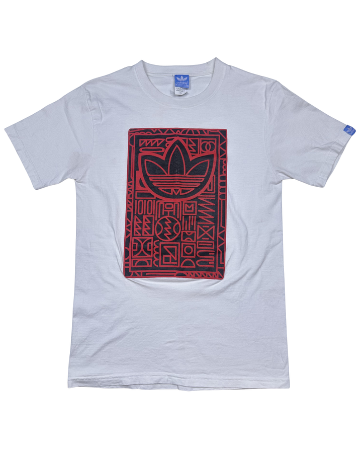 Adidas Originals Tribal Trefoil Graphic T-Shirt (large)