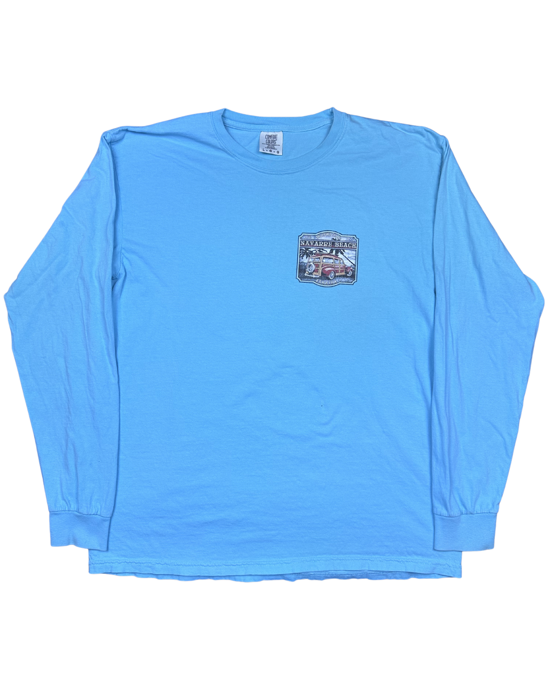 Navarre Beach Florida Long Sleeve T-Shirt (Large)