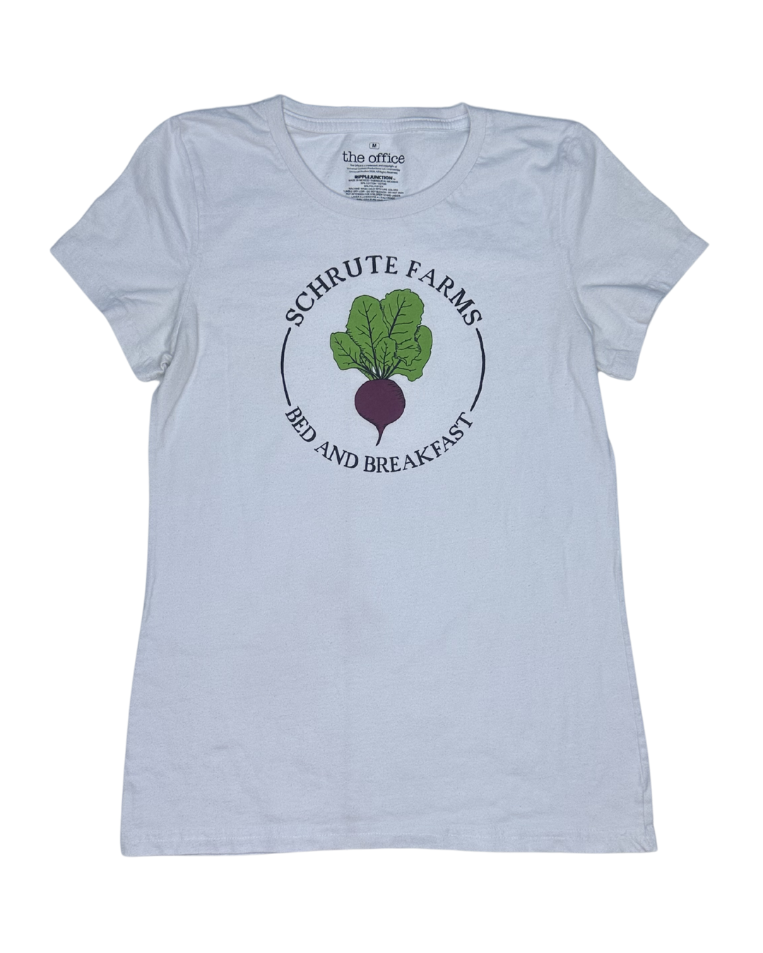 The Office Schrute Farms Bed and Breakfast Graphic T-Shirt Women's (Medium)