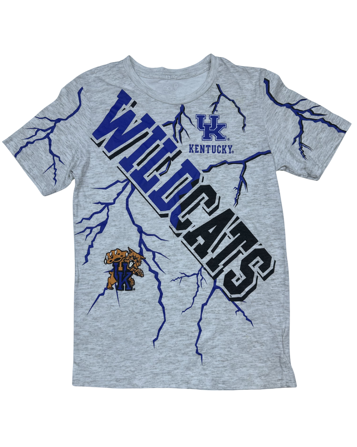 Gen2 Kentucky Wildcats Lightning Graphic T-Shirt (Youth Medium)