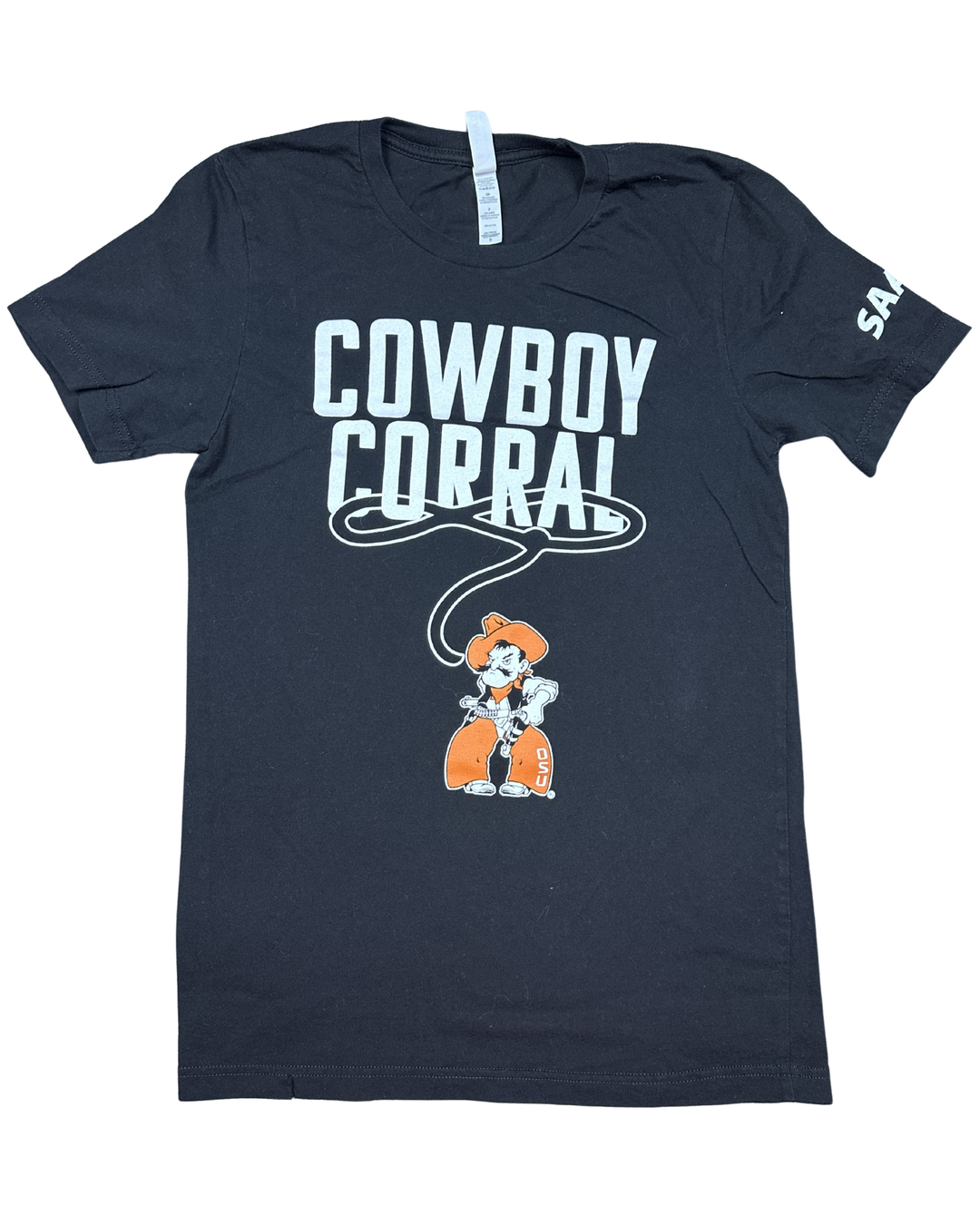 Oklahoma State Cowboy Corral Pistol Pete T-Shirt (Small)