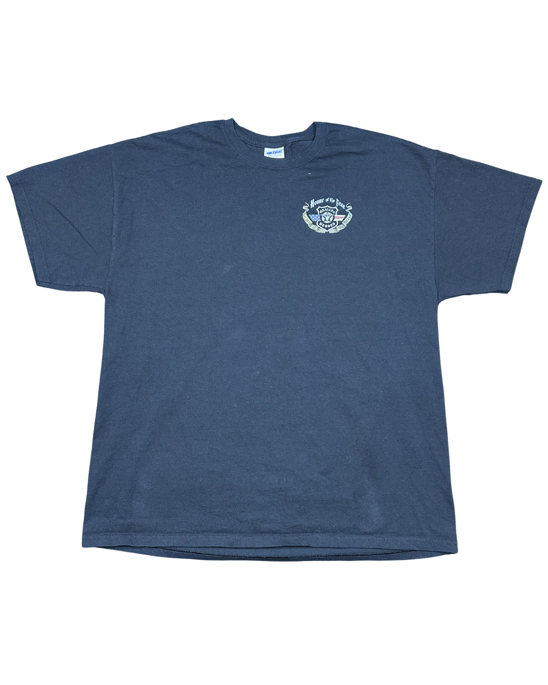 Home of the Free Healing Heroes Patriotic Graphic T-Shirt (XL)