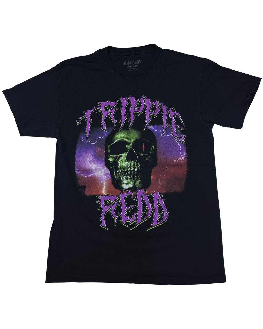 Trippie Redd Skull Graphic T-Shirt (Medium)