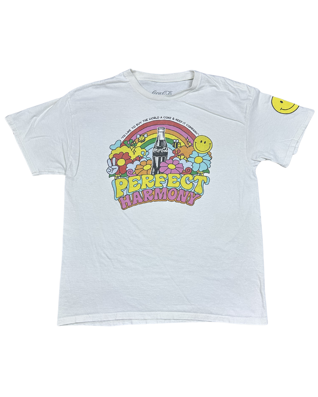 Coca-Cola Perfect Harmony Graphic T-Shirt (Large)