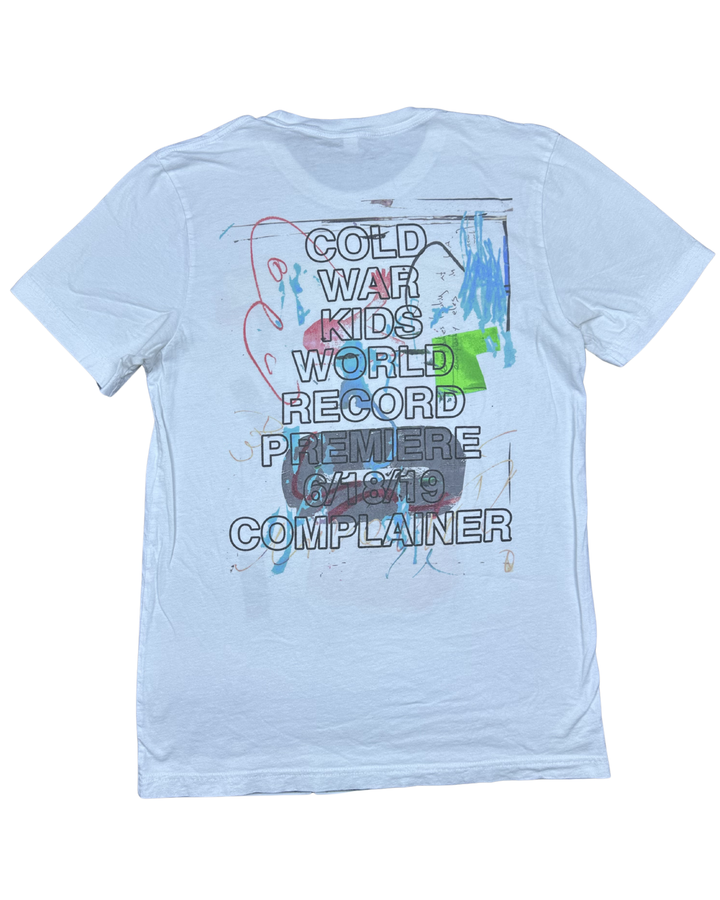 Cold War Kids Complainer World Record Premiere Graphic T-Shirt (Medium)
