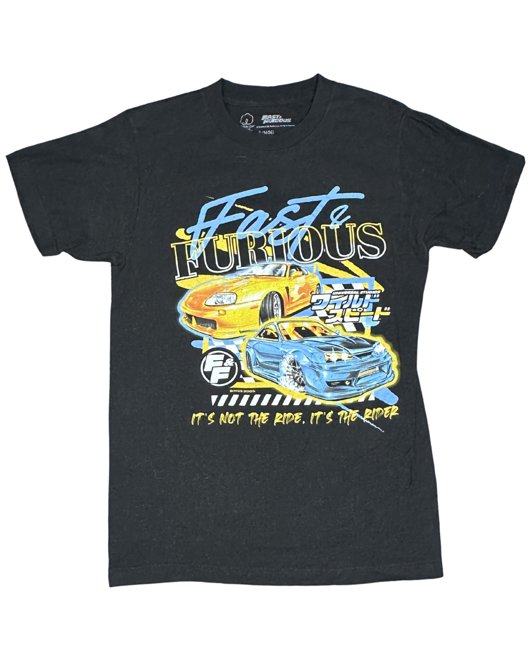 Fast & Furious Cars Graphic T-Shirt (Medium)