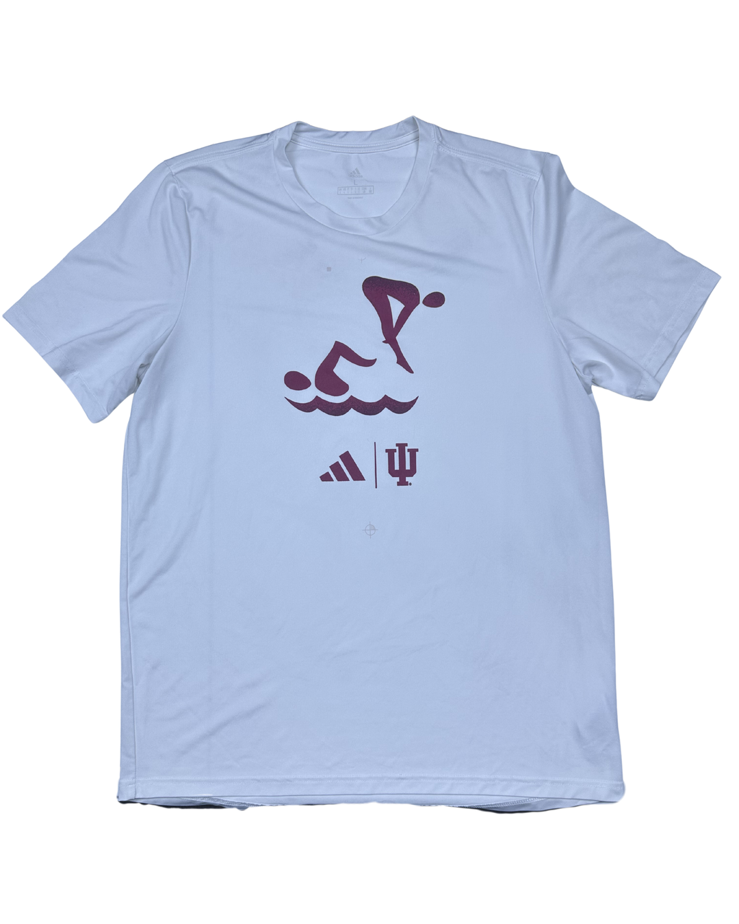 Adidas Indiana University Swimming & Diving T-Shirt (Large)