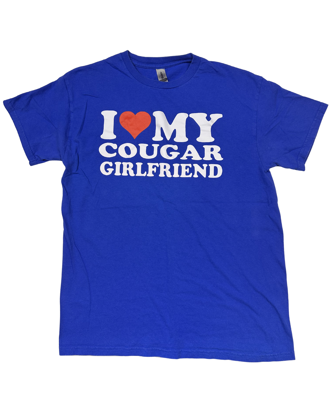 I Love My Cougar Girlfriend T-Shirt (small)