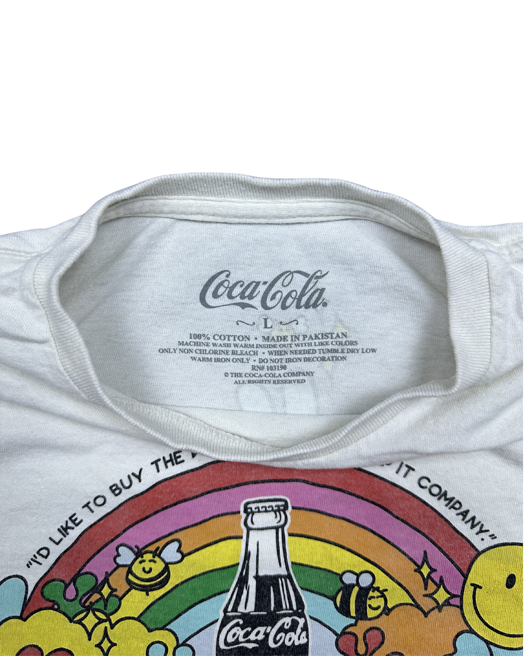 Coca-Cola Perfect Harmony Graphic T-Shirt (Large)