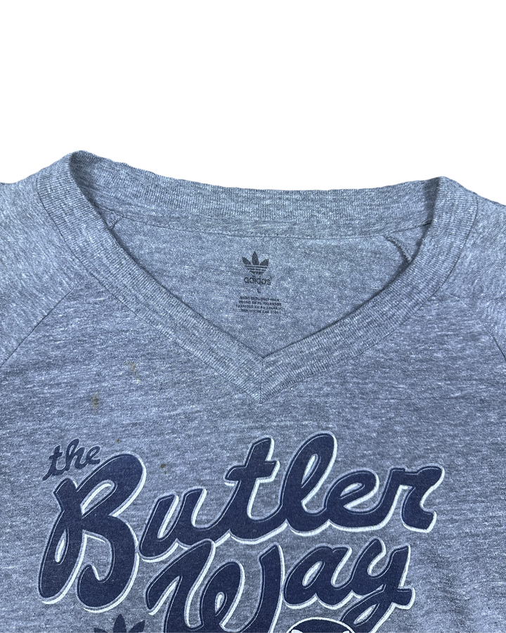 Adidas Butler University Bulldogs Women's V-Neck T-Shirt (Small)