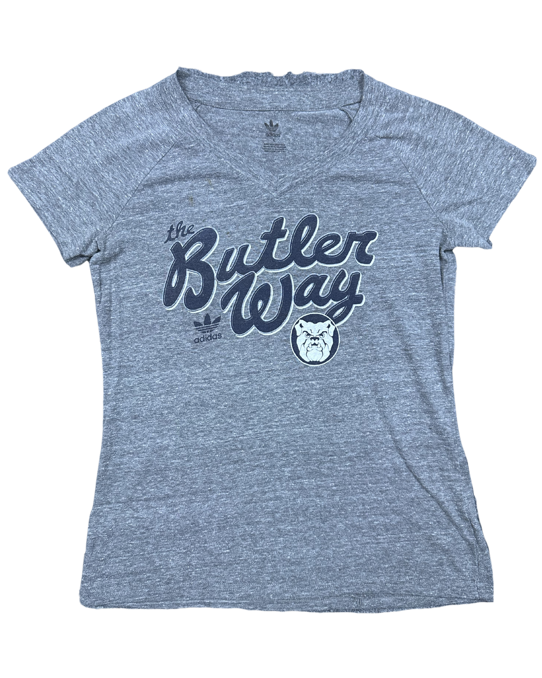 Adidas Butler University Bulldogs Women's V-Neck T-Shirt (Small)