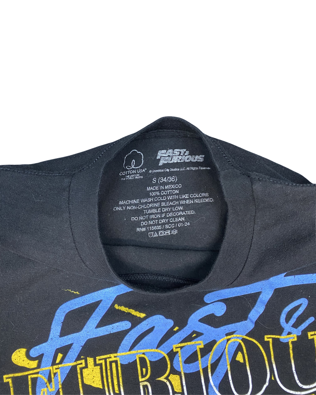Fast & Furious Cars Graphic T-Shirt (Medium)