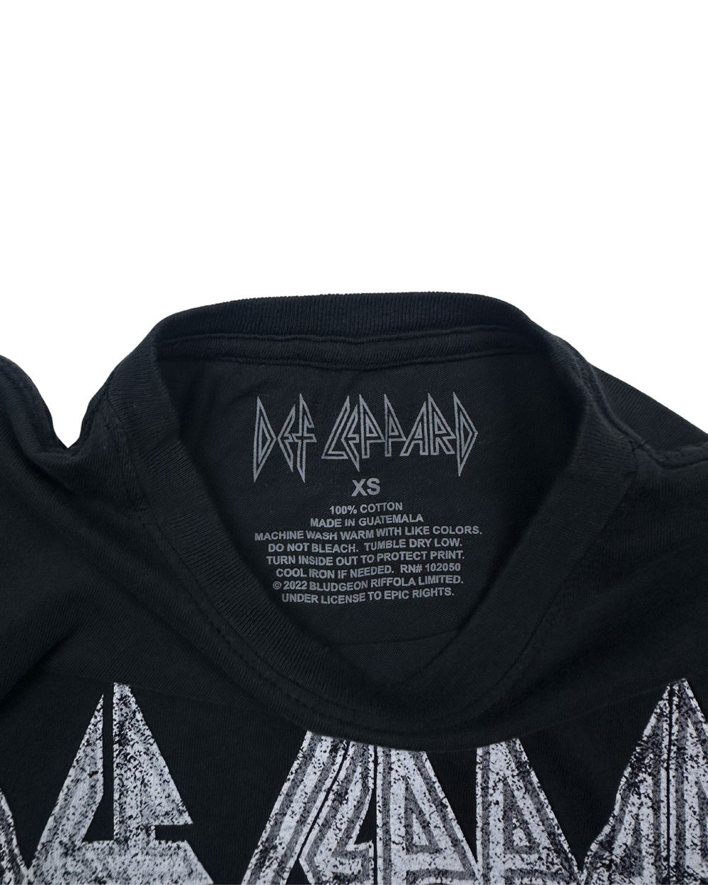 Def Leppard Leopard Graphic T-Shirt (XS)